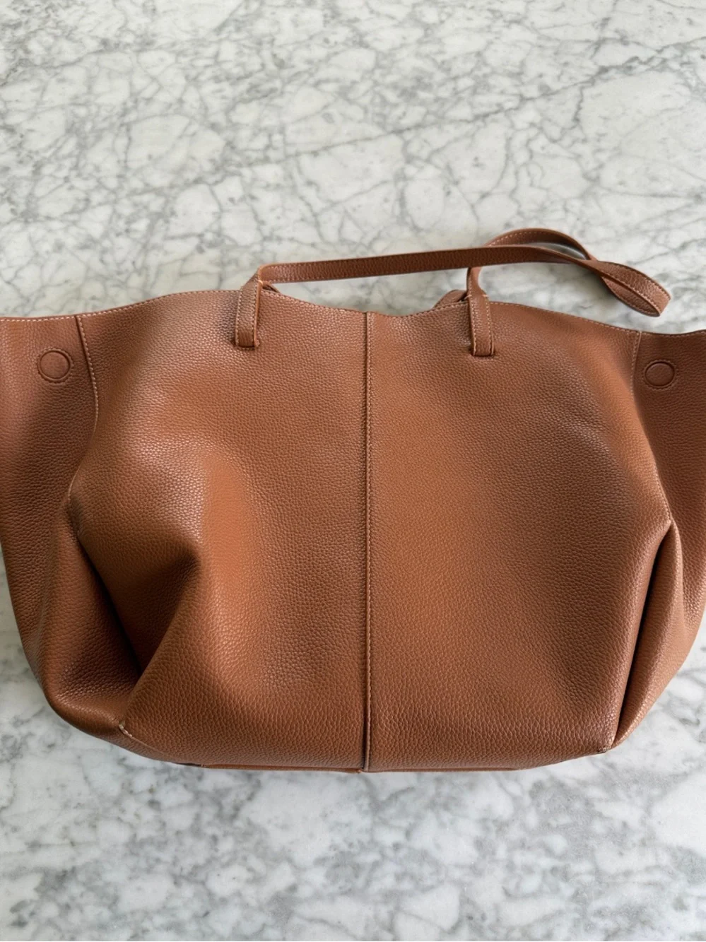 Polene Cyme Tote in Camel